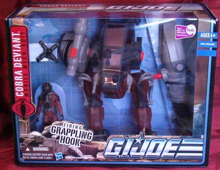 GI Joe Cobra Deviant Mobile Mech. Suit w/ Cyber Viper  