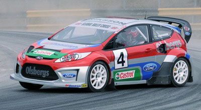 FORD FIESTA ST RACING RALLYCROSS POLO SHIRT L 42  