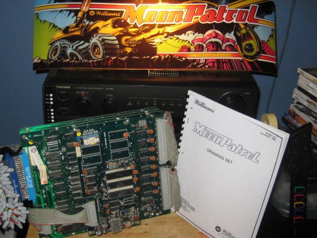 Moon Patrol Non Jamma Arcade Pcb Tested Working 100%  