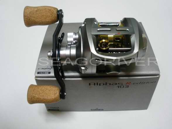 DAIWA ALPHAS 103 R EDITION BAITCASTING REEL (NEW)  