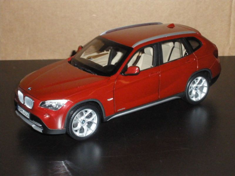 BMW X1 Vermillion Red 1/18TH Factory Diecast  