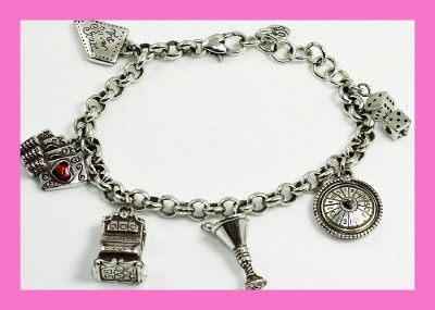 Brighton NEVADA Las Vegas Charm Bracelet   NWT  