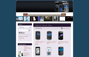 Cell Phone Niche  Store Website  