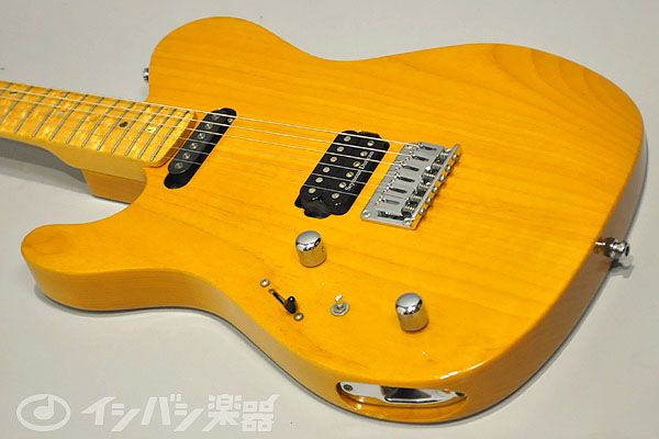   Lefty STELETOCASTER CTM w/Reverse headstock Amber LH 316560306  