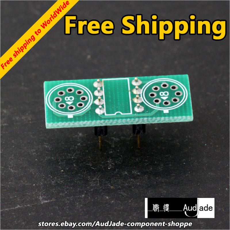 To99 to DIP8 Dual to Mono Opamp PCB OPA627BM OPA111  