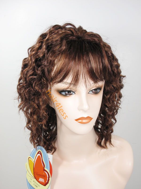 Medium Curly w/ Bang Full Wig Vanessa ROSARIO in #F2066  