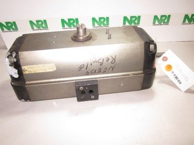 NELES JAMESBURY MECAIR NOVA 125 PNEUMATIC ROTARY VALVE ACTUATOR 41525 