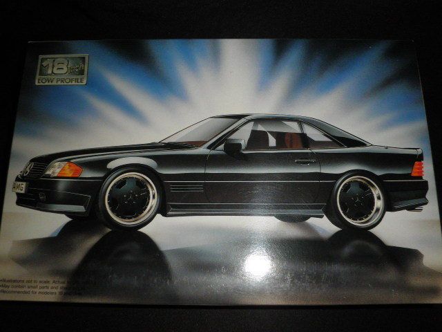 24 FUJIMI AMG Mercedes Benz 500SL COUPE 18inch wheels  