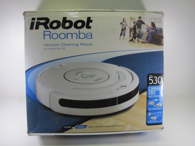 AS IS IROBOT ROOMBA 530 HOUSEKEEPING VACUUMING ROBOT  