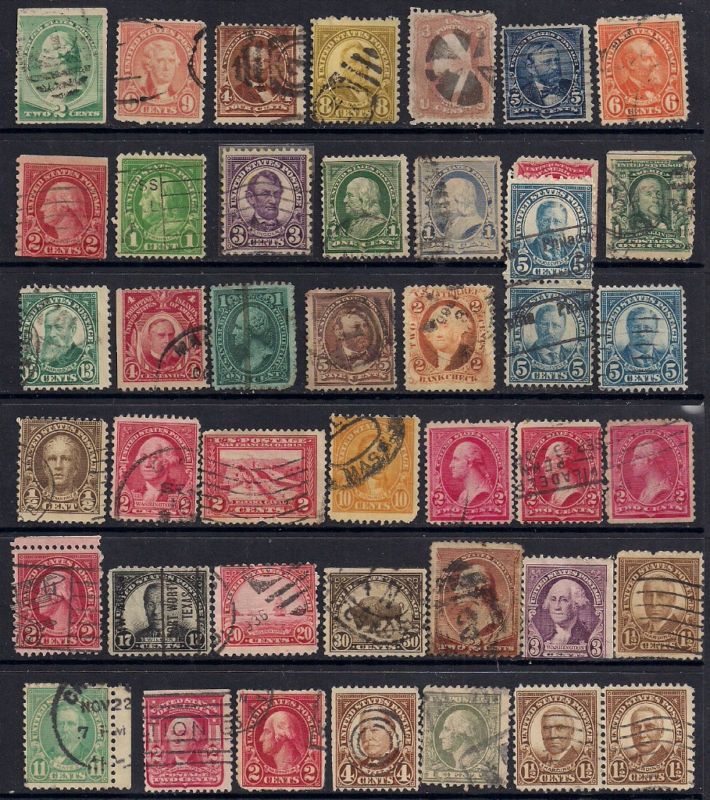 Collection 43 Valuable Stamps From 19th Century #65 3¢  