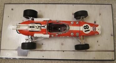 AL UNSER 5202 CAROUSEL 1 1966 STP COLIN CHAPMAN LOTUS 38 INDY 500 #18 