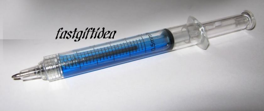 Unofficial Dead Rising 2 Zombrex Blue Syringe like pen  