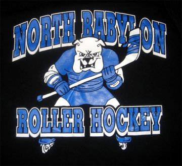 NORTH BABYLON Roller Hockey LONG ISLAND XL T shirt NY  