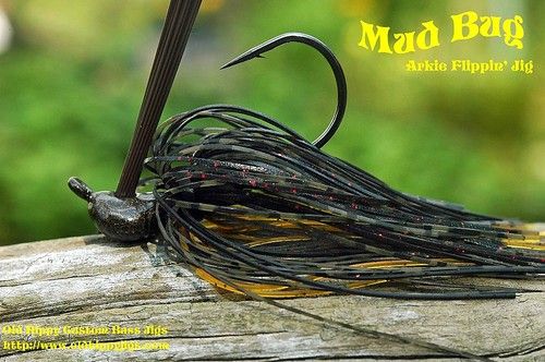 Old Hippy Arkie Flipping Jig   Mud Bug  