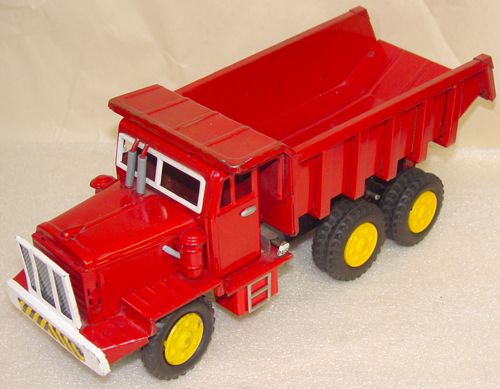 Vintage SSS Shioji Dump Truck Friction Toy Japan  