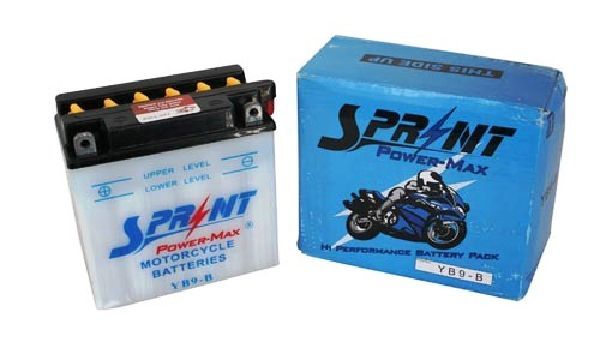 BATTERY YB9B HONDA CB200 CN250C VTR250 CJ360 GILERA  