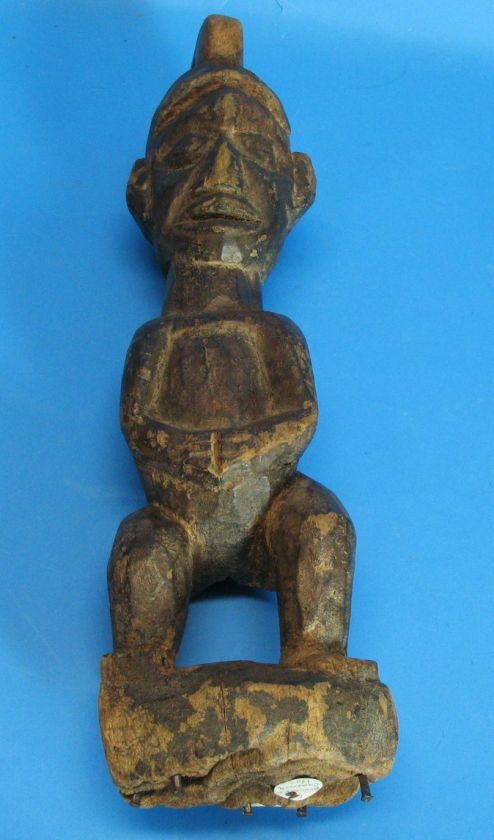 Antique 19th C. African Bamlieke Carving Mupo Figure  