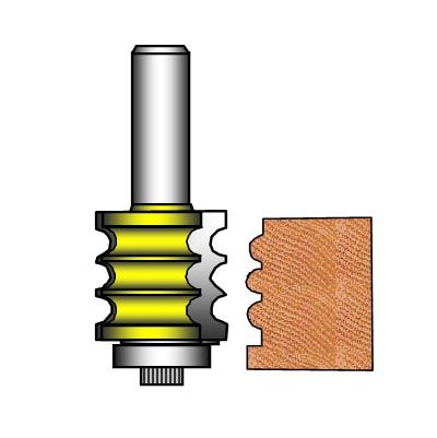 pc 1/2 Shank Specialty Molding #1 Router Bit Set  