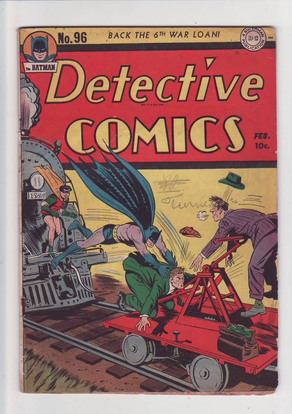 DETECTIVE # 96 (DC 1945) VG @ $160  