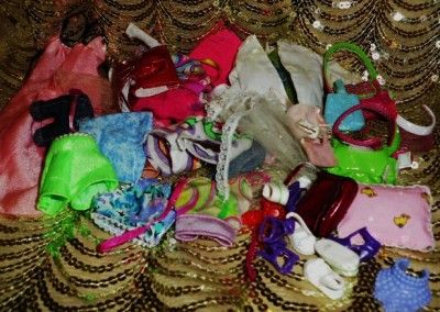 Barbie doll Clothing lot huge 160 + pieces ~ Barbie kelly Ken doll 