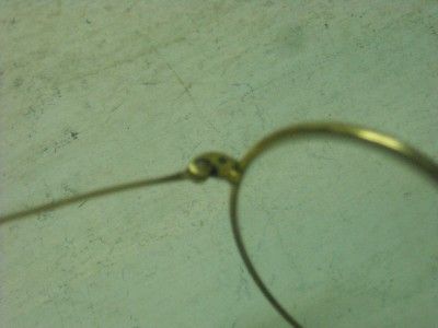 vintage windsor round gold metal AO eyeglasses frames FREE US SHIP 