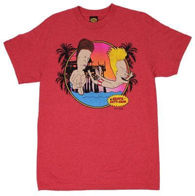 Belly Flop   Beavis And Butthead T shirt  