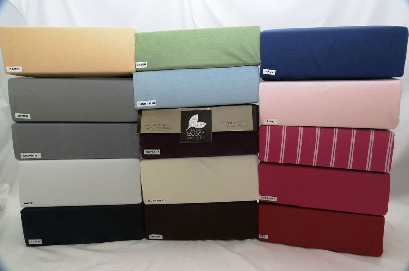 PURE BEECH MODAL JERSEY COTTON SHEET SET BED BATH HOME  