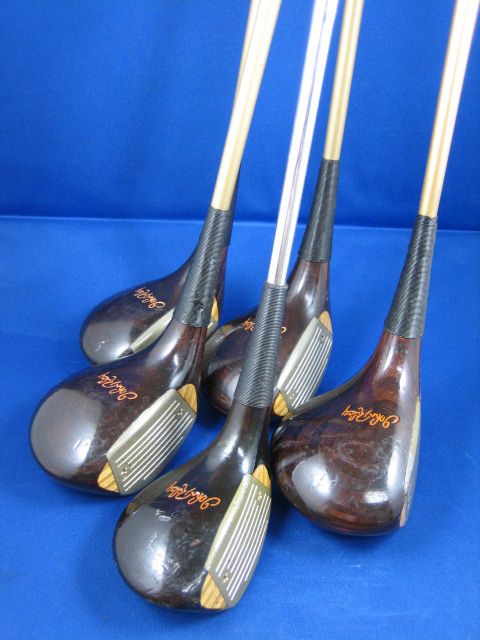 SET WOODS JOHN RILEY HANDMADE GOLF CLUBS  