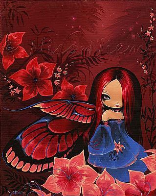 Fairy Fantasy PRINT of painting art Nico  