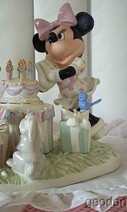 Lenox Disney Mickey Minnie Mouse Birthday Celebration  