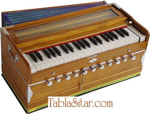 TEAK HARMONIUM 11 STOP~BAJA PETI HERMONIUM~USA WARRANTY  