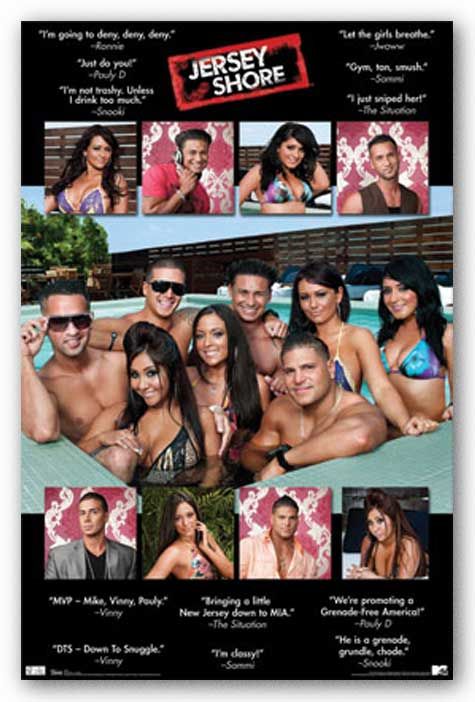 TELEVISION POSTER Jersey Shore   Quotes  