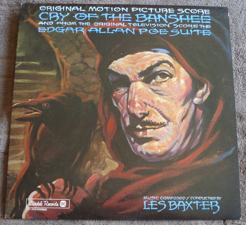 CRY OF THE BANSHEE/EDGAR ALLAN POE SUITE (L.Baxter) lp  