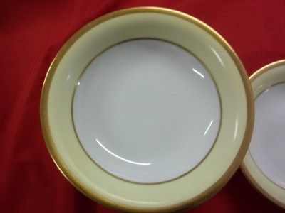 Bohemia Czecho Slowakia Donatello Dinnerware Pieces White Yellow Gold 