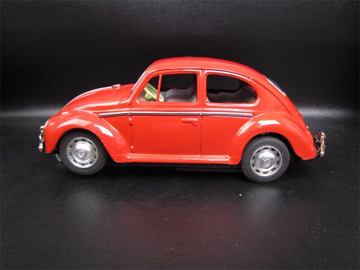 Vintage Taiyo Japan Bump N Go Volkswagen Beetle In Box  