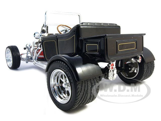 1923 FORD T BUCKET ROADSTER BLACK 118 DIECAST MODEL  