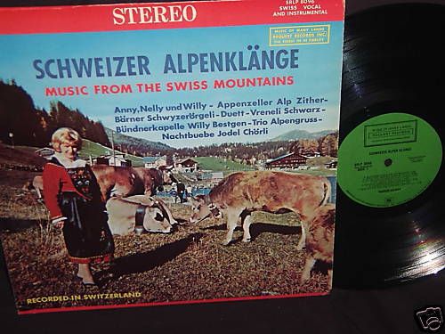 SWISS MOUNTAIN MUSIC RECORD  