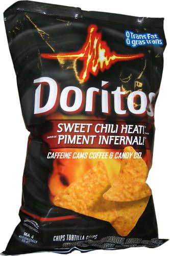 DORITOS SWEET CHILI HEAT CHIPS 265g BAGS  