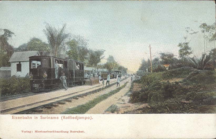 SURINAME RAILWAYS KOFFIEDJOMPO  