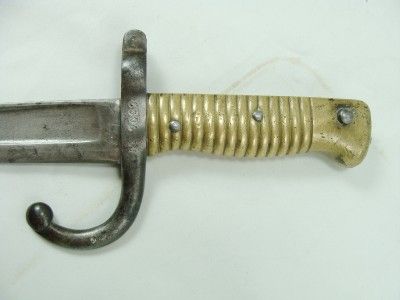 French M 1866 Sword Sabre Bayonet Scabbard  