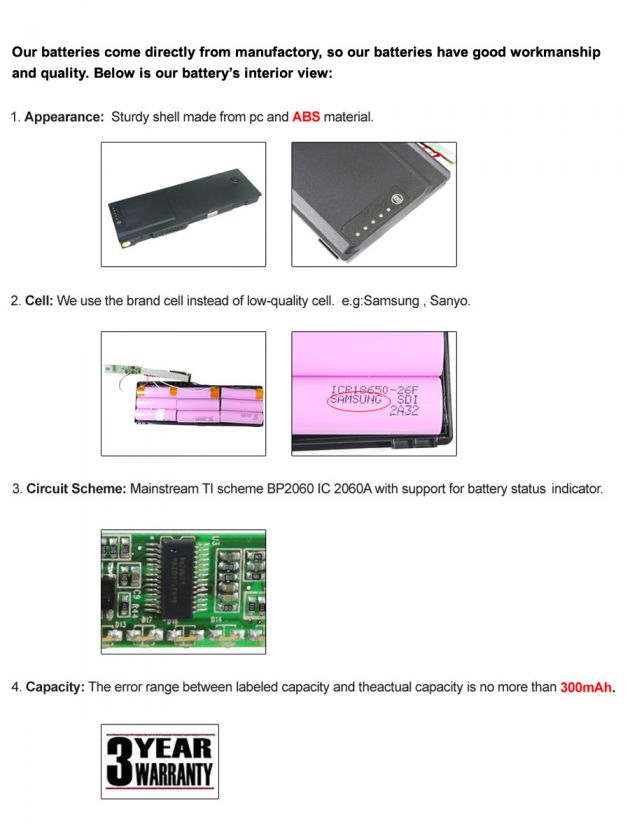 Our battery Fit Laptop Models Part Numbers Payment Shipping