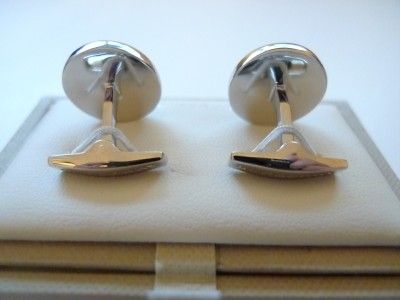 Burberry Signature Check Cufflinks  Authentic  New $200  