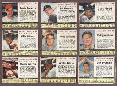   Starter Baseball Set   (82/200) w/Aaron, Mays & Other Stars  