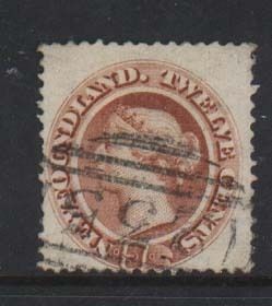 Newfoundland #28 Used With 235 Boat Cancels  