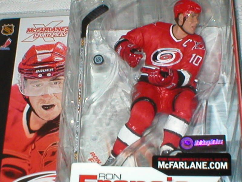 McFarlane RON FRANCIS Center CAROLINA HURRICANES NHL 4  