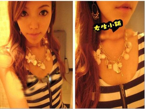 Korean Nice Elegant Shell&flower Lolita Necklace  