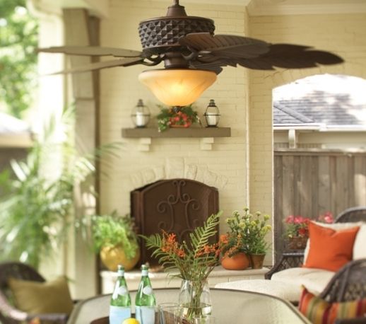 ELLINGTON 52PINEAPPLE CEILING FAN OUTDOOR  