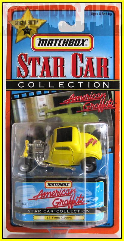 American Graffiti 33 Ford Matchbox Star Car  