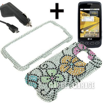  Snap On Hard Case Cover w/ Full Rhinestones w/ Smart Chip Car 