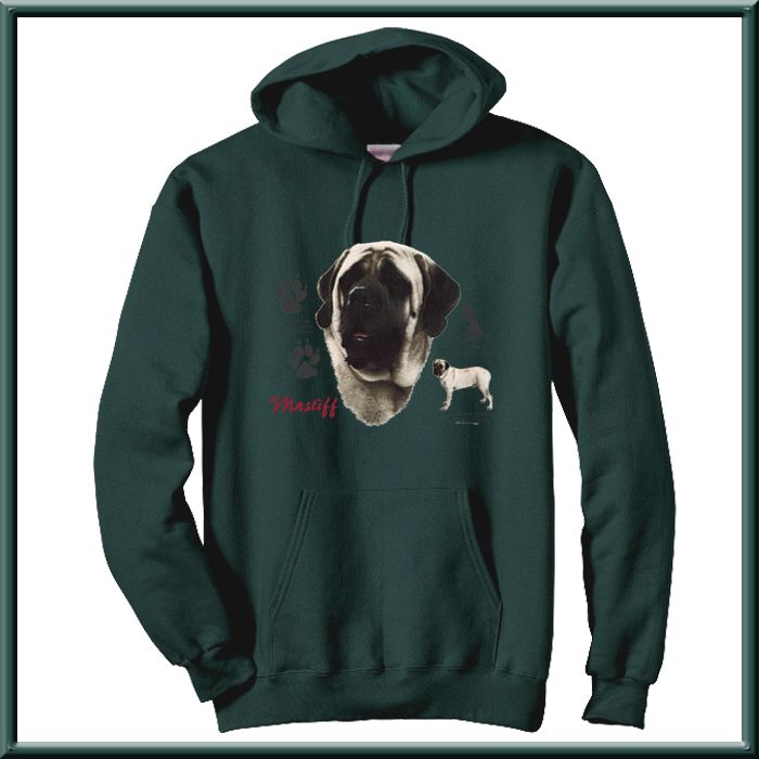 Origin English Mastiff Dog Breed SWEATSHIRT S 2X,3X,4X  